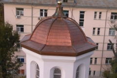 Cupru cupola biserica